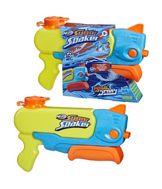 Pistola hasbro nerf super soaker wave spray