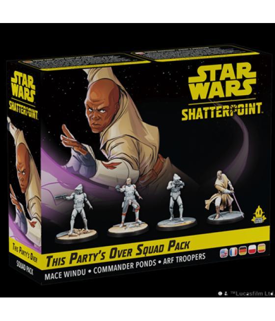 Juego de mesa star wars shatter point his partys over squad pack