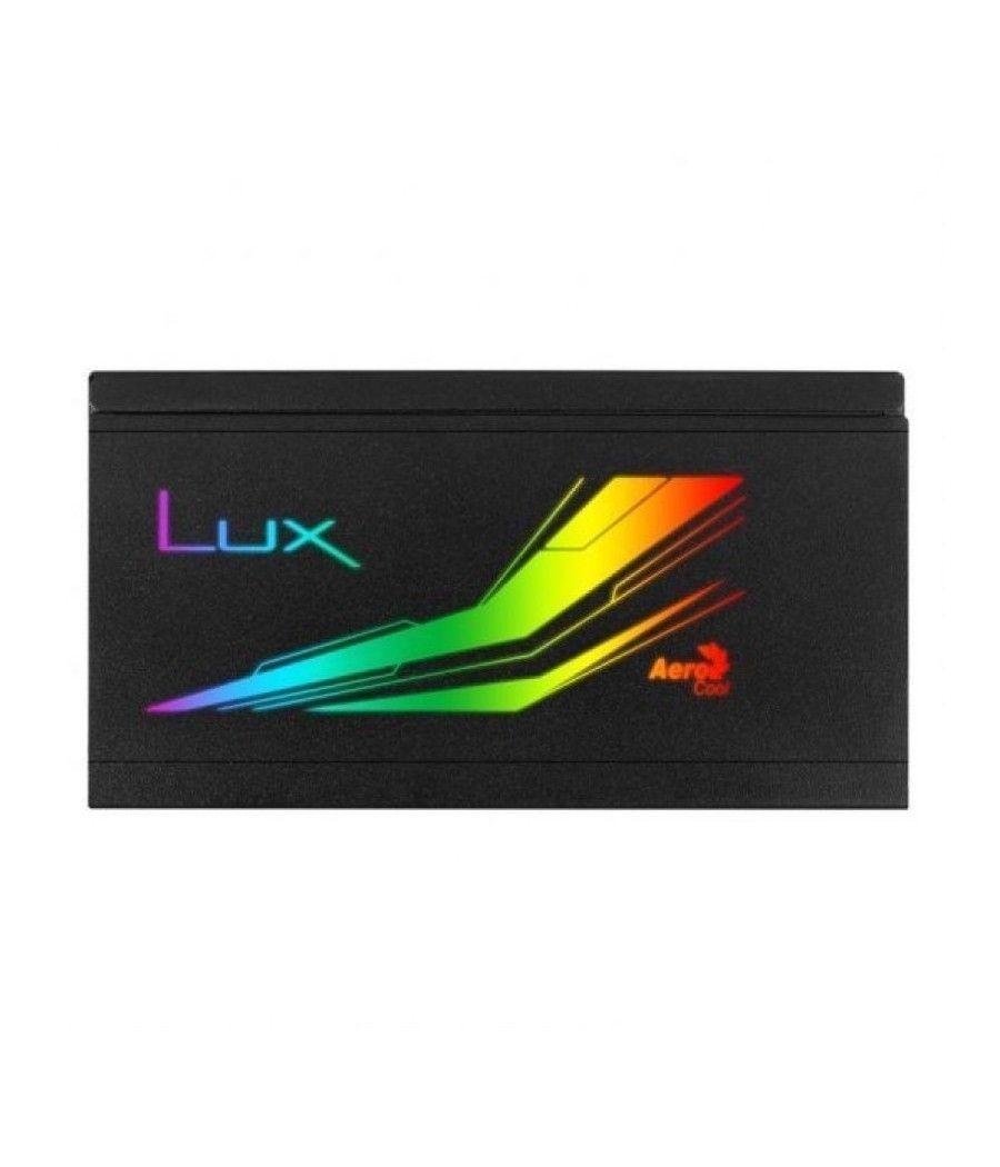 Fuente de Alimentación Aerocool LUX RGB 550M/ 550W/ Ventilador 12cm/ 80 Plus Bronze - Imagen 2