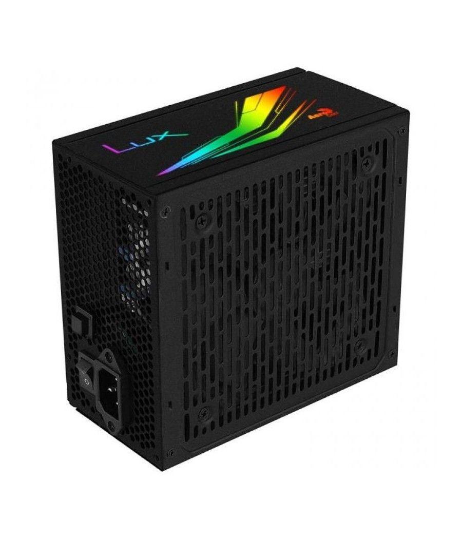 Fuente de Alimentación Aerocool LUX RGB 650M/ 650W/ Ventilador 12cm/ 80 Plus Bronze - Imagen 4