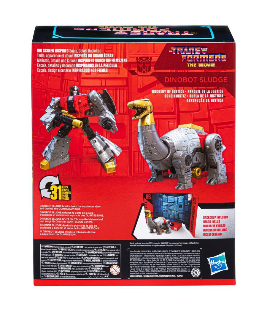 Figura hasbro transformers studio series leader 86 - 15 dinobot sludge