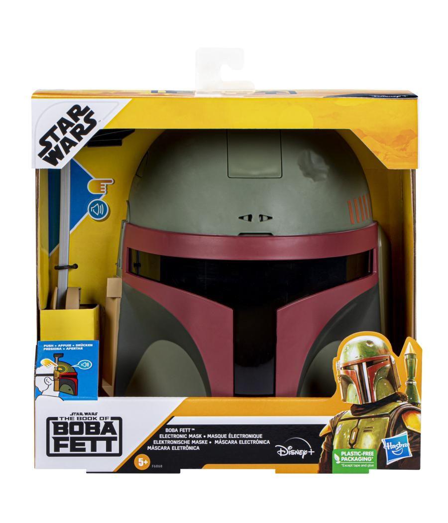 Máscara electrónica hasbro star wars boba fett