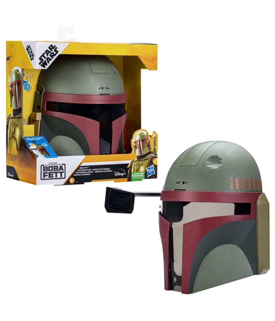 Máscara electrónica hasbro star wars boba fett