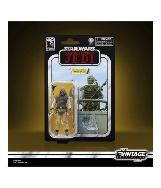 Figura hasbro star wars the vintage collecton el retorno del jedi weequay