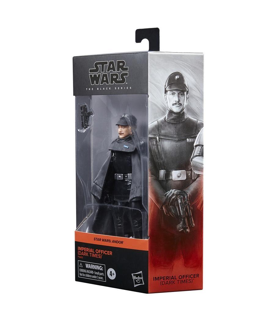 Figura hasbro star wars: andor - oficial imperial (dark times) the black series