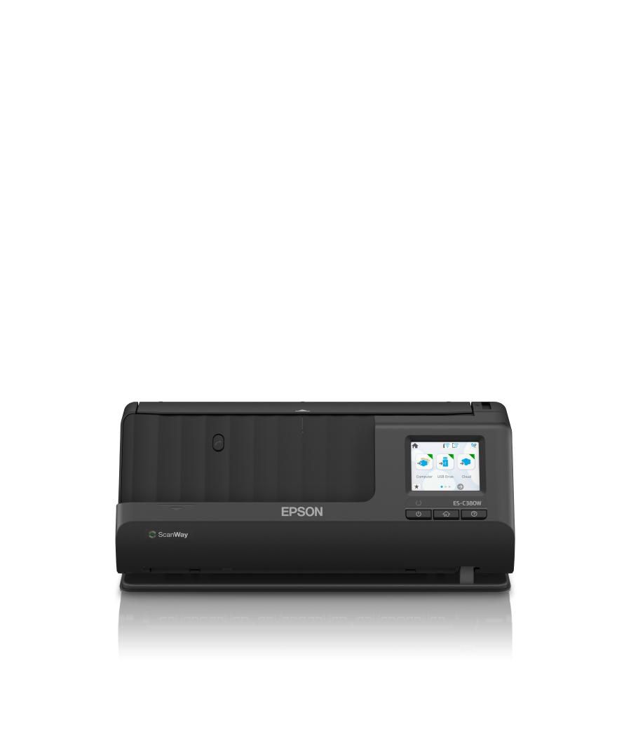 Escaner sobremesa epson es - c380w a4 - 30ppm - duplex - wifi - compacto - adf 20hojas