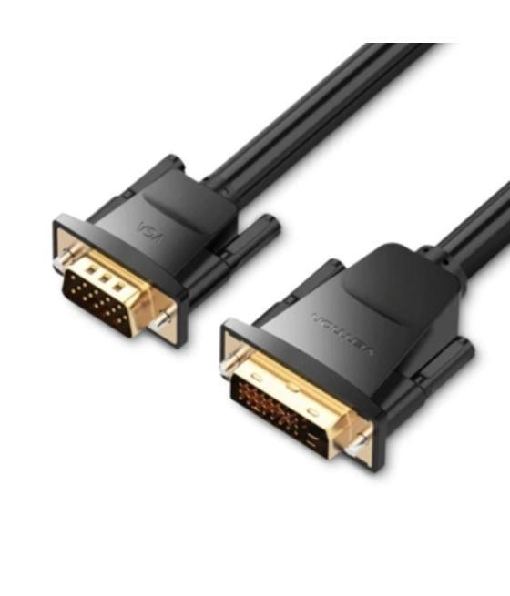 Cable conversor vention eabbg/ dvi macho - vga macho/ 1.5m/ negro