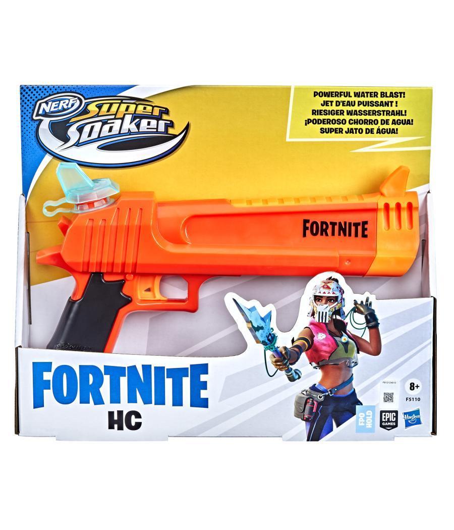 Pistola de agua hasbro nerf super soaker fortnite hc