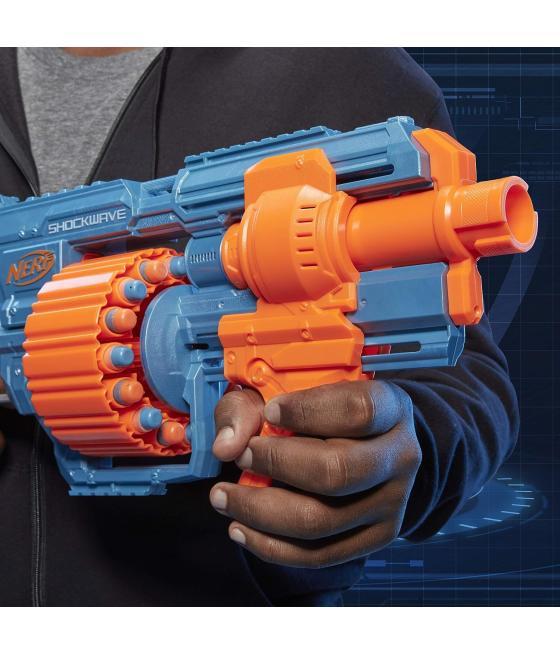 Lanzador hasbro nerf elite 2.0 shockwave rd - 15