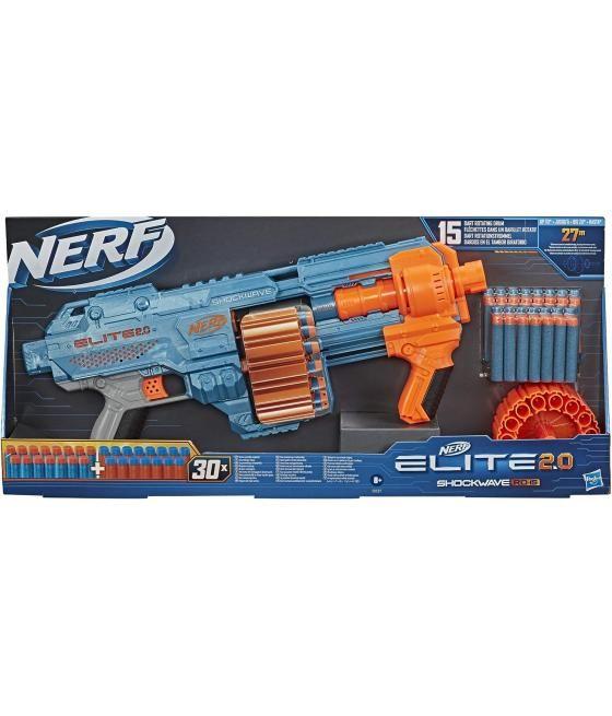 Lanzador hasbro nerf elite 2.0 shockwave rd - 15