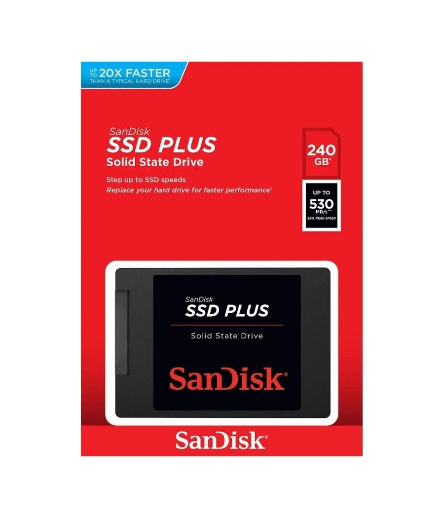 Disco SSD SanDisk Plus 240GB/ SATA III - Imagen 4