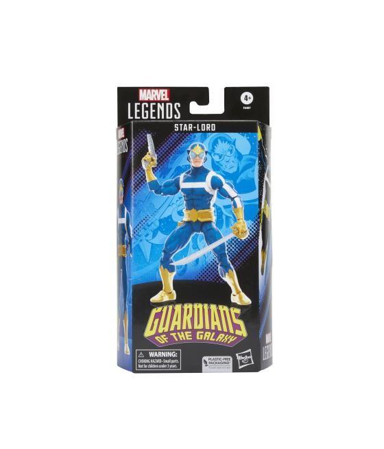 Figura hasbro marvel legends guardianes de la galaxia star - lord