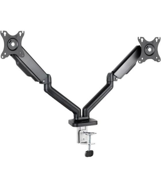 Soporte para 2 monitores tooq db5132tnr-b/ hasta 9kg