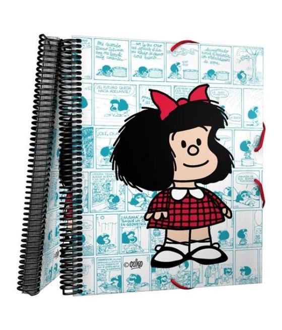 Grafoplás carpeta 30 fundas maxiplás din-a4 ma3.pp mafalda viñetas