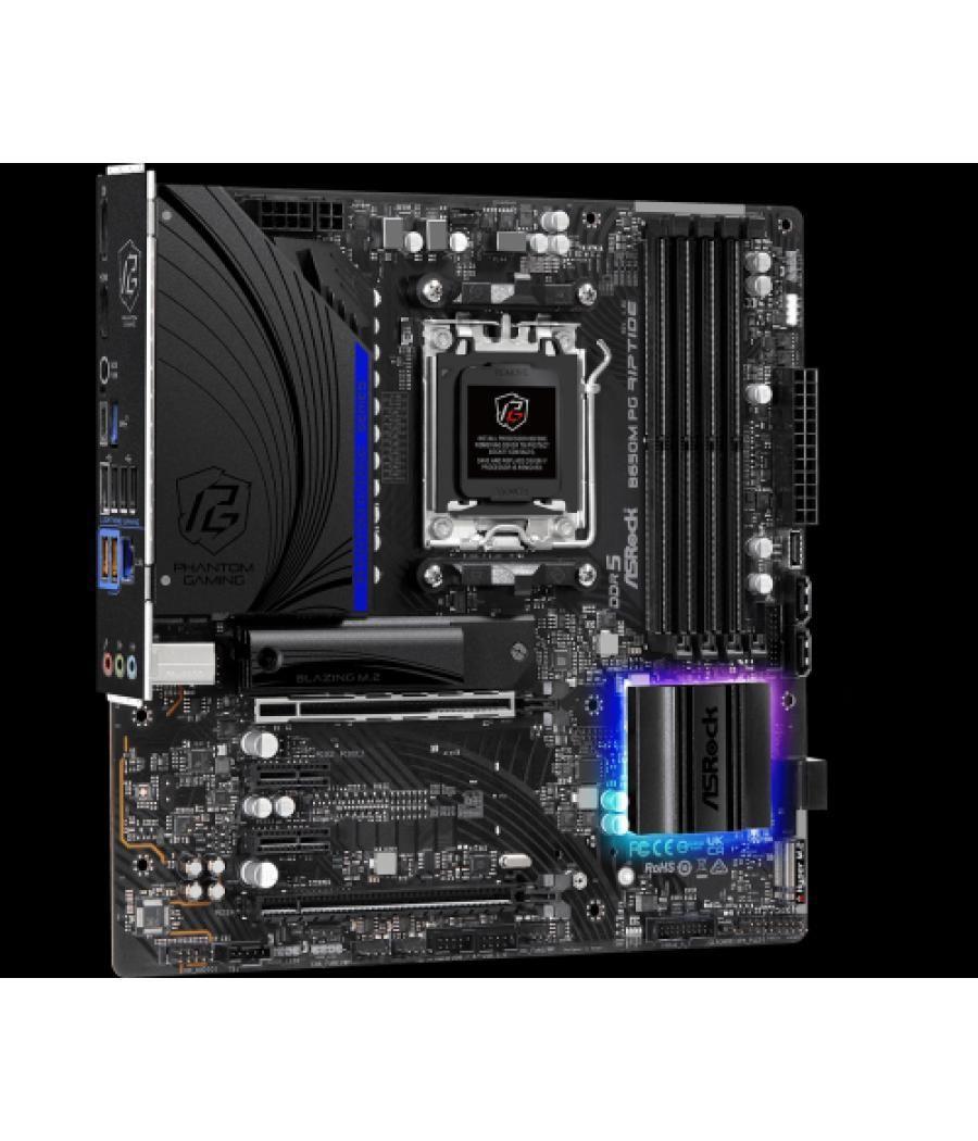 Asrock b650m pg riptide amd b650 zócalo am5 micro atx