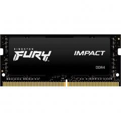 Memoria RAM Kingston FURY Impact 8GB/ DDR4/ 2666MHz/ 1.2V/ CL15/ SODIMM - Imagen 1