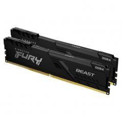 Memoria RAM Kingston FURY Beast 2 x 8GB/ DDR4/ 3200MHz/ 1.35V/ CL16/ DIMM - Imagen 1