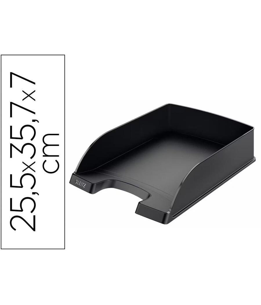 Bandeja sobremesa plástico leitz recycle negro 255x357x70 mm