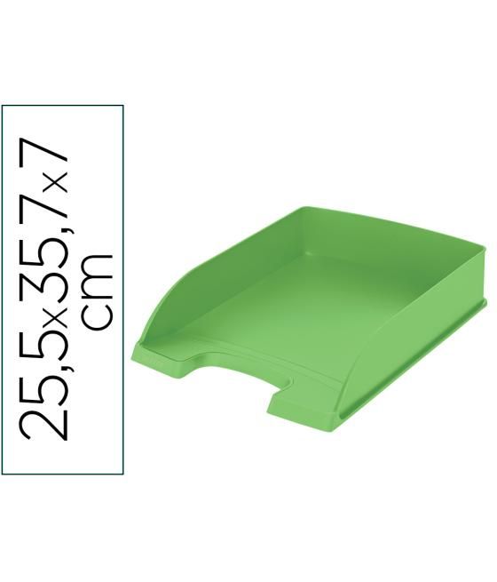 Bandeja sobremesa plástico leitz recycle verde 255x357x70 mm