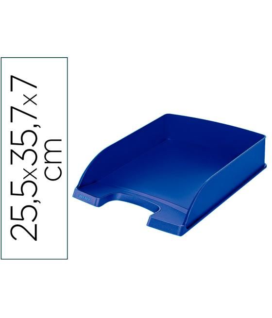 Bandeja sobremesa plástico leitz recycle azul 255x357x70 mm