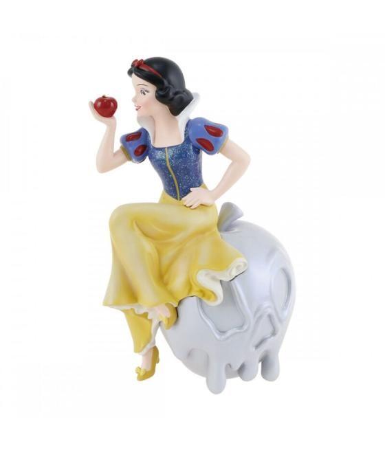 Figura decorativa enesco disney 100 blancanieves con manzana