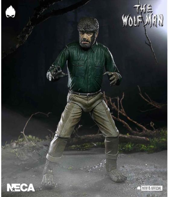 Figura neca universal monster scale action ultimate wolf