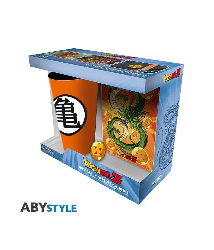 Set abysse dragon ball vaso + pin + libreta