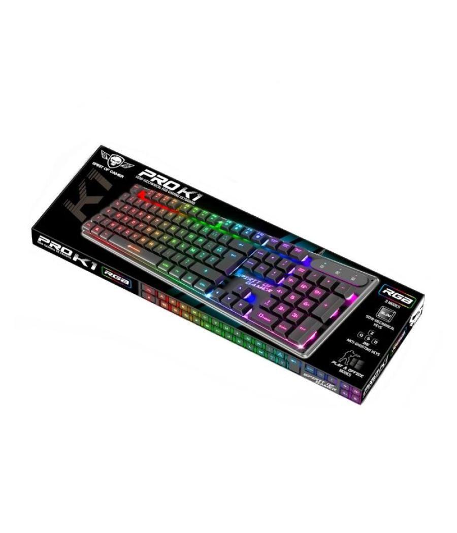 Spirit of gamer teclado pro k1