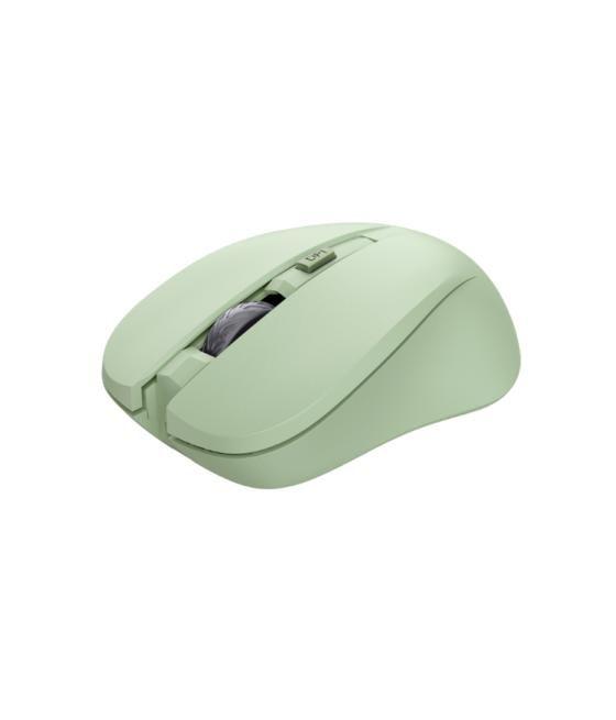 Raton optico mydo wireless verde trust