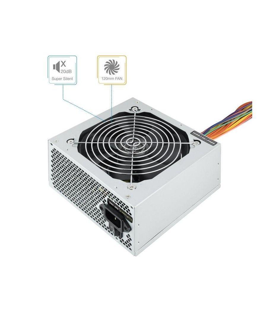 Fuente de Alimentación Tooq TQEP-500SSE-O OEM/ 500W/ Ventilador 12cm - Imagen 2