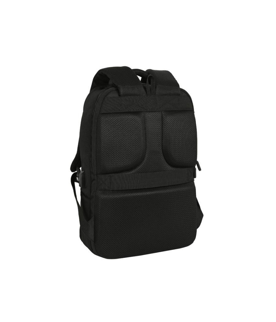 Mochila safta portatil 15,6\"+ tablet+ usb real madrid premium 440x290x150 mm