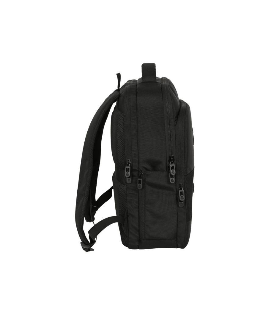 Mochila safta portatil 15,6\"+ tablet+ usb real madrid premium 440x290x150 mm