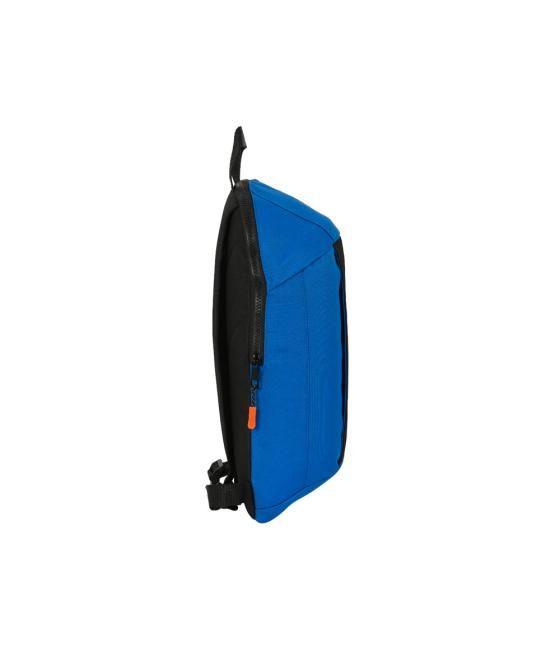 Mini mochila escolar safta con cremallera vertical munich submarine 390x220x100 mm