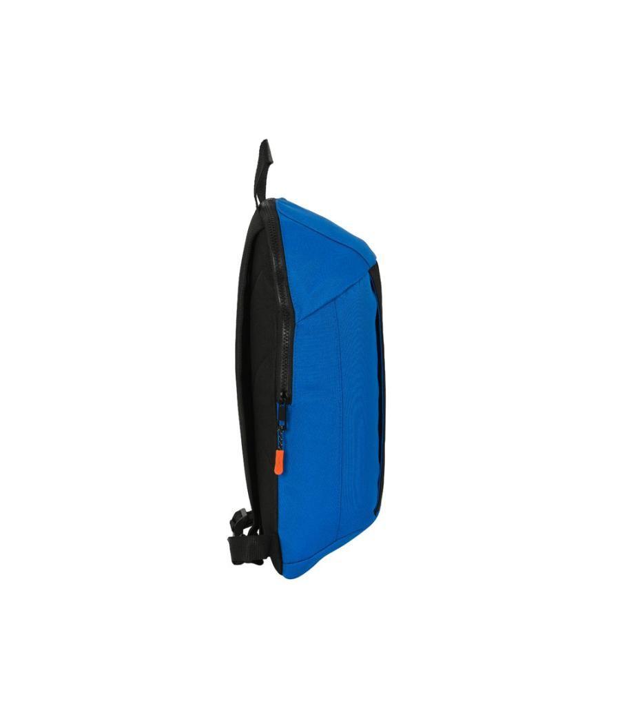 Mini mochila escolar safta con cremallera vertical munich submarine 390x220x100 mm