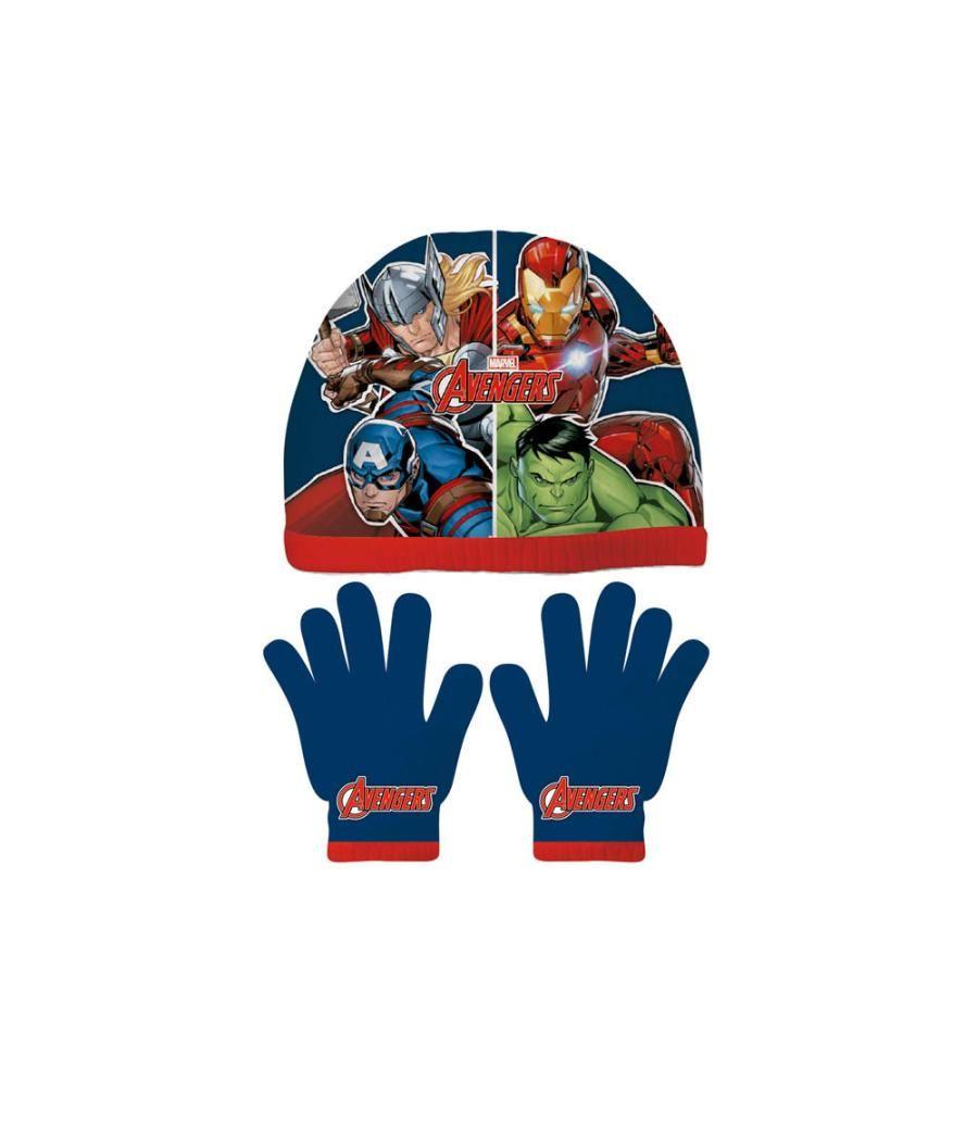 Set gorro y guantes safta navidad avengers