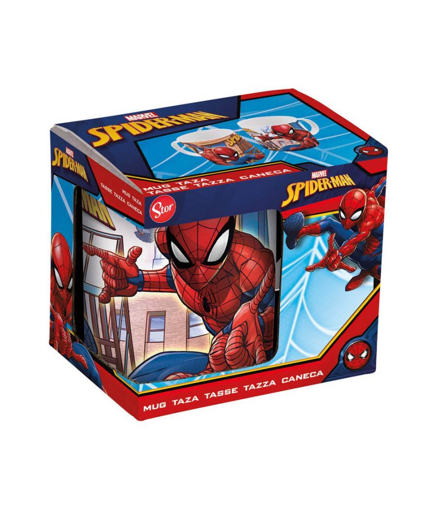 Taza grande safta escolar 325 ml 117x87x100 mm spider-man great power