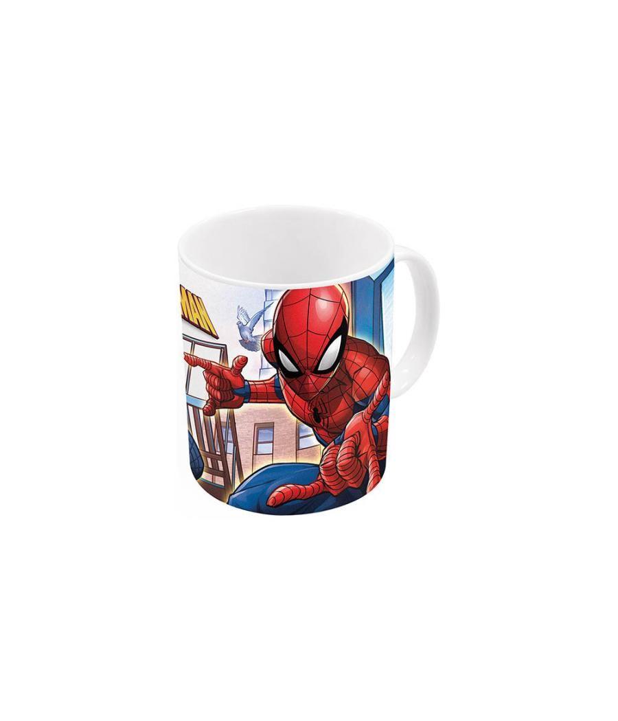 Taza grande safta escolar 325 ml 117x87x100 mm spider-man great power