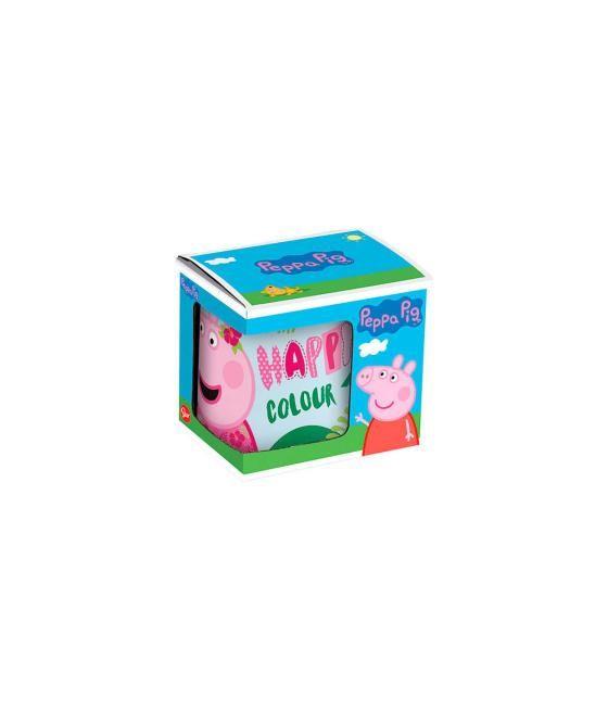 Taza grande safta 325 ml 117x87x100 mm peppa pig having fun