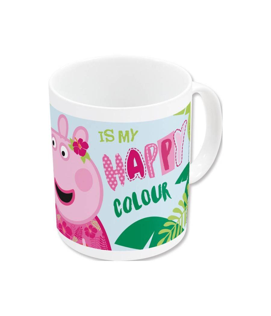 Taza grande safta 325 ml 117x87x100 mm peppa pig having fun