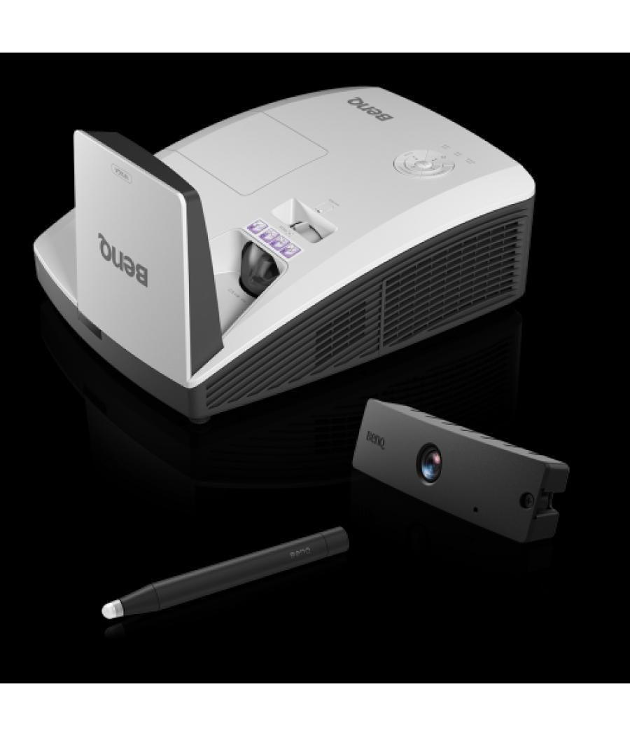 Benq mw855ust+ videoproyector proyector para escritorio 3500 lúmenes ansi dlp wxga (1280x800) 3d negro, blanco