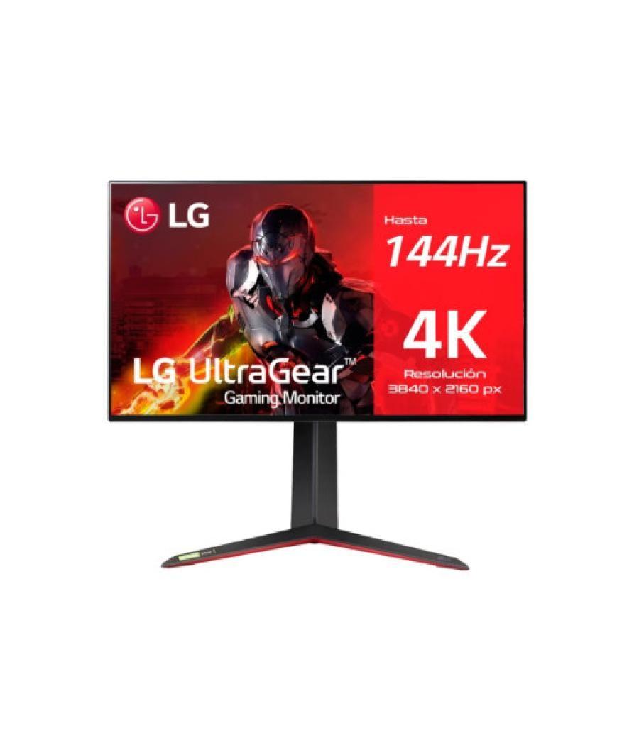 Lg monitor (27gp95rp-b) (q3'23) 27"/gaming/4k 3840 x 2160/ips/1 ms gtg/hdmi 2.1/nvidia g-sync compatible/regulable altura/pivota