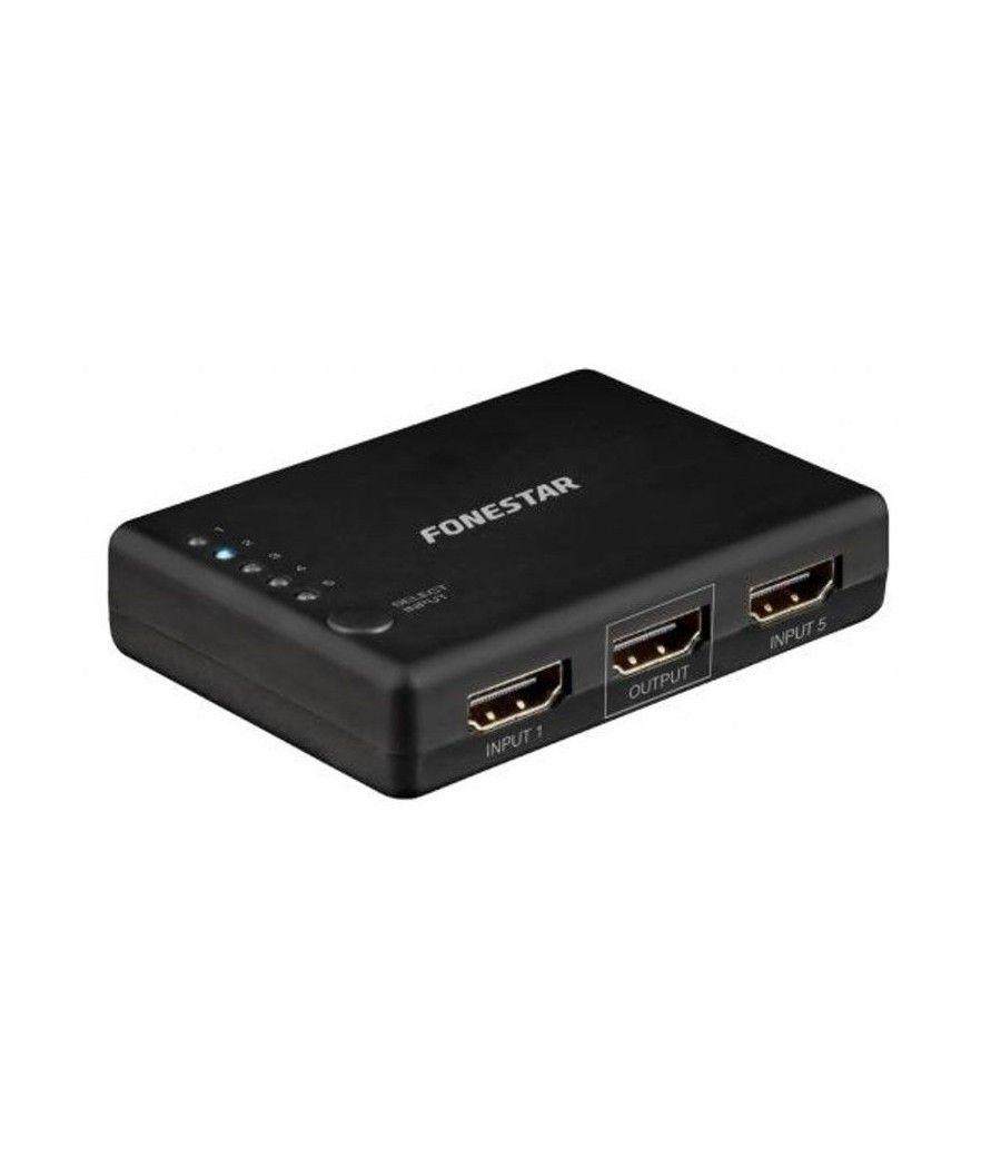 Conmutador HDMI Fonestar FO-22SW51/ 5 Entradas-1 Salida - Imagen 1