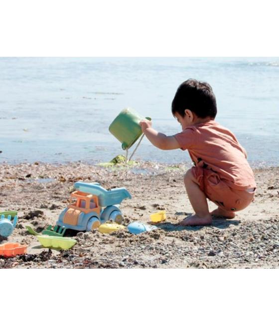 Set de playa vikingtoys ecoline ecologico y reciclable 7 piezas