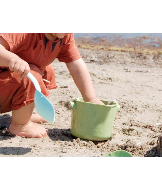 Cubo de playa vikingtoys ecoline ecologico y reciclable capacidad 1,5 litros