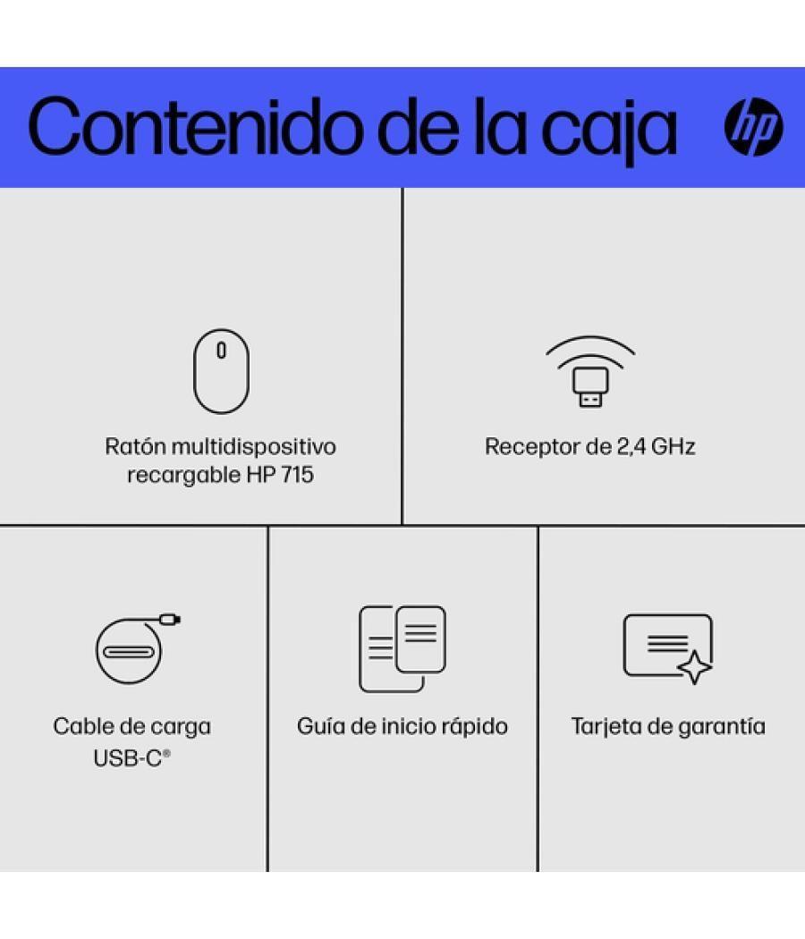 HP Ratón multidispositivo recargable 715