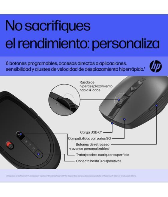 HP Ratón multidispositivo recargable 715