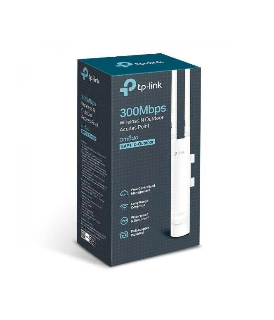 Punto de Acceso Inalámbrico TP-Link EAP110 PoE 300Mbps/ 2.4GHz/ Antenas de 5dBi/ WiFi 802.11n/b/g - Imagen 5