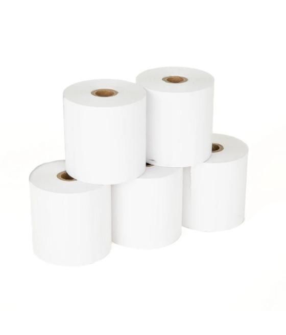 Iggual pack 5 rollos papel térmico sin bpa 57x57mm