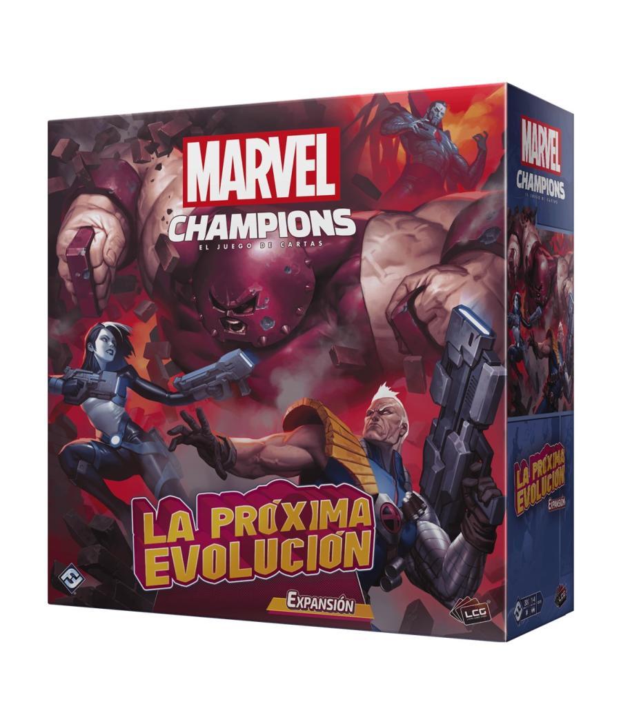 Juego de mesa marvel champions la proxima evolucion edad recomendada 14 años