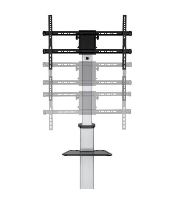 Soporte de pie inclinable con ruedas aisens ft86tre-197 para tv 37-86'/ hasta 50kg